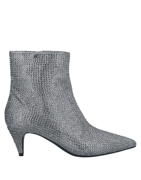 michael kors silver boots